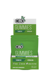 Gummies - Turmeric & Spirulina - 8ct Pouch - 200mg - EROS NECTAR